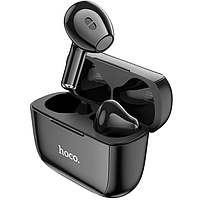 Беспроводные наушники с микрофоном Bluetooth наушники в кейсе HOCO EW12 Черный
