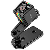 Портативная экшн камера с аккумулятором HOCO mini portable battery camera DI13 |1080p, TF, 30min| Черный