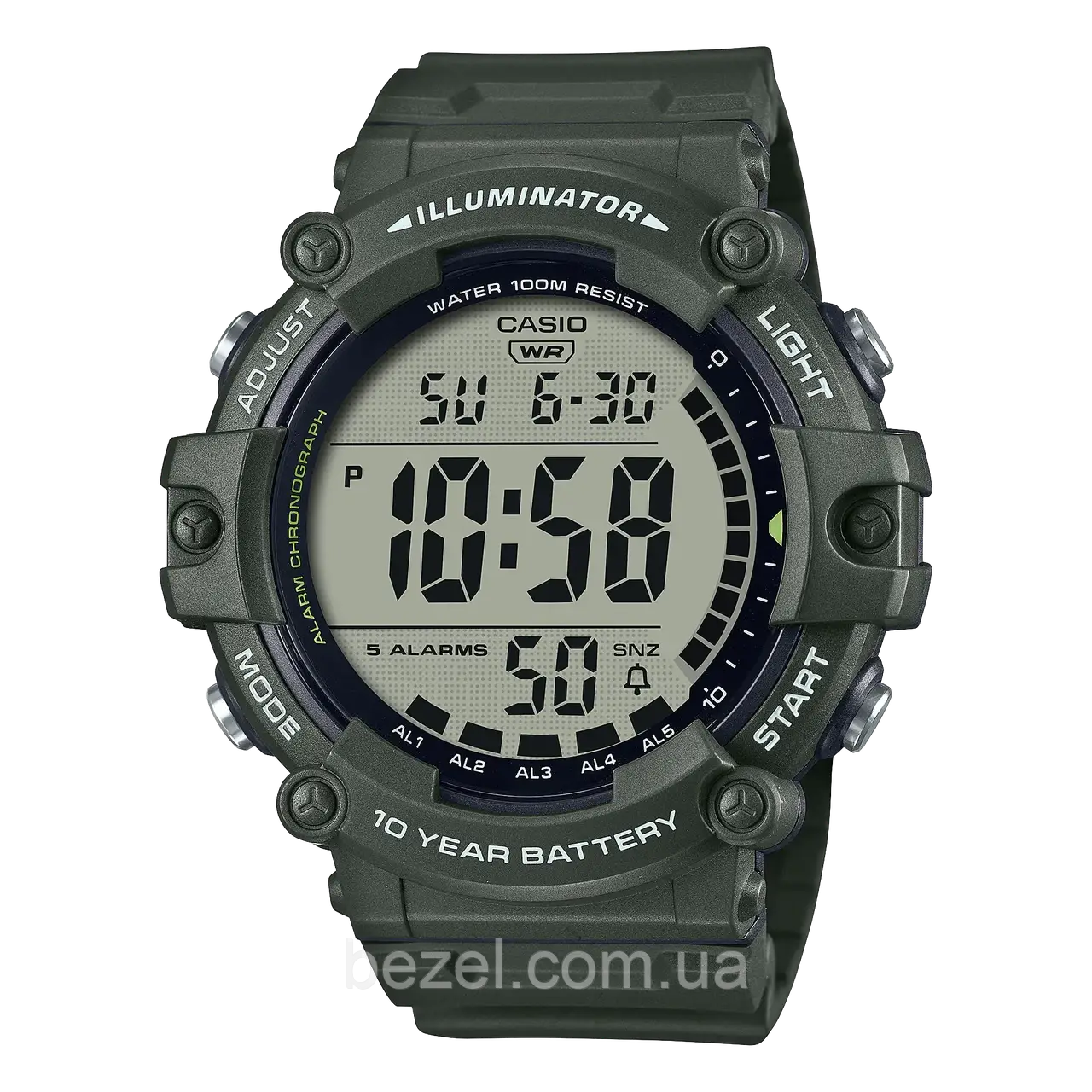 Чоловічий годнник Casio Digital AE-1500WHX-3AV