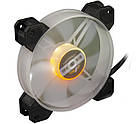 Вентилятор Frime Iris LED Fan Mid RGB HUB (FLF-HB120MRGBHUB8), 120х120х25 мм, 6-pin, Black, фото 3