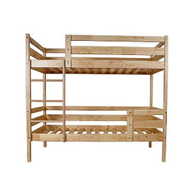 Двоярусне ліжко дитяче Sportbaby Babyson-3 80x190 см деревяне лакове