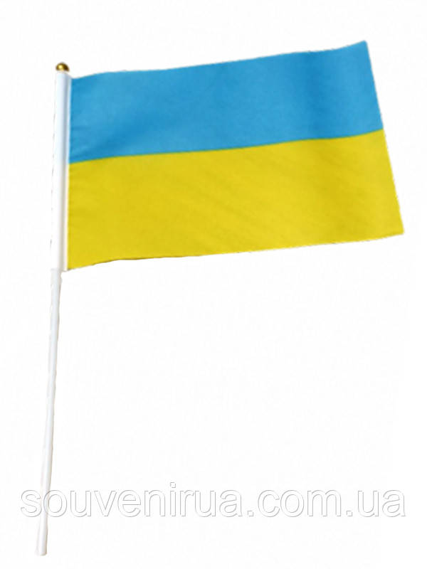 Прапорець України (13.5 х 20 см) (Прапори України)
