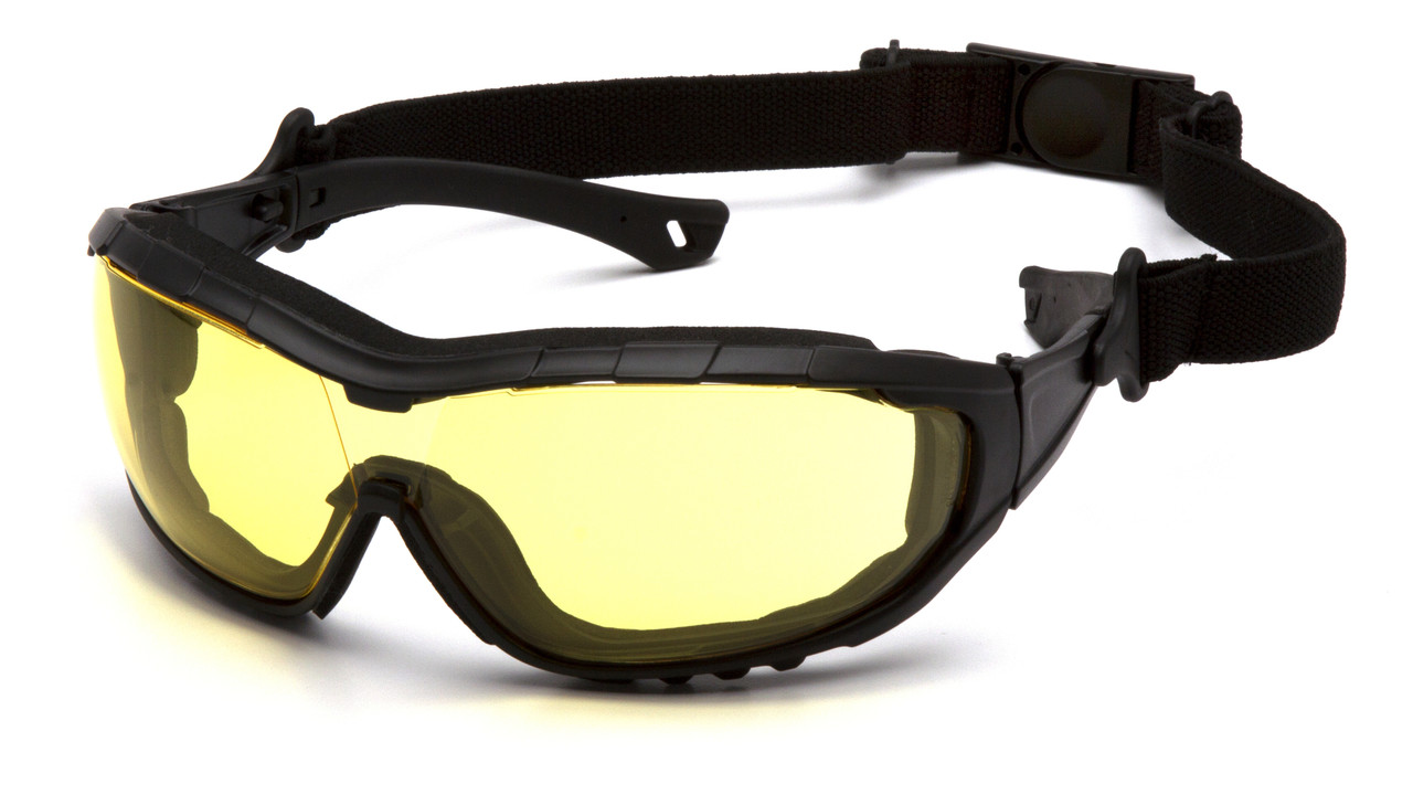 Захисні окуляри з ущільнювачем Pyramex V3T (amber)
