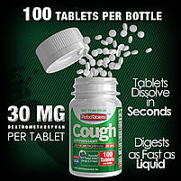 RoboTablets, Dextromethorphan (декстрометорфан) 30 мг 100 таблеток (100 доз) від кашлю, USA BX618, фото 7