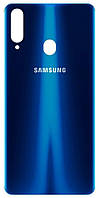 Задня кришка Samsung A207F Galaxy A20s, синя, оригінал 100 % (Китай)