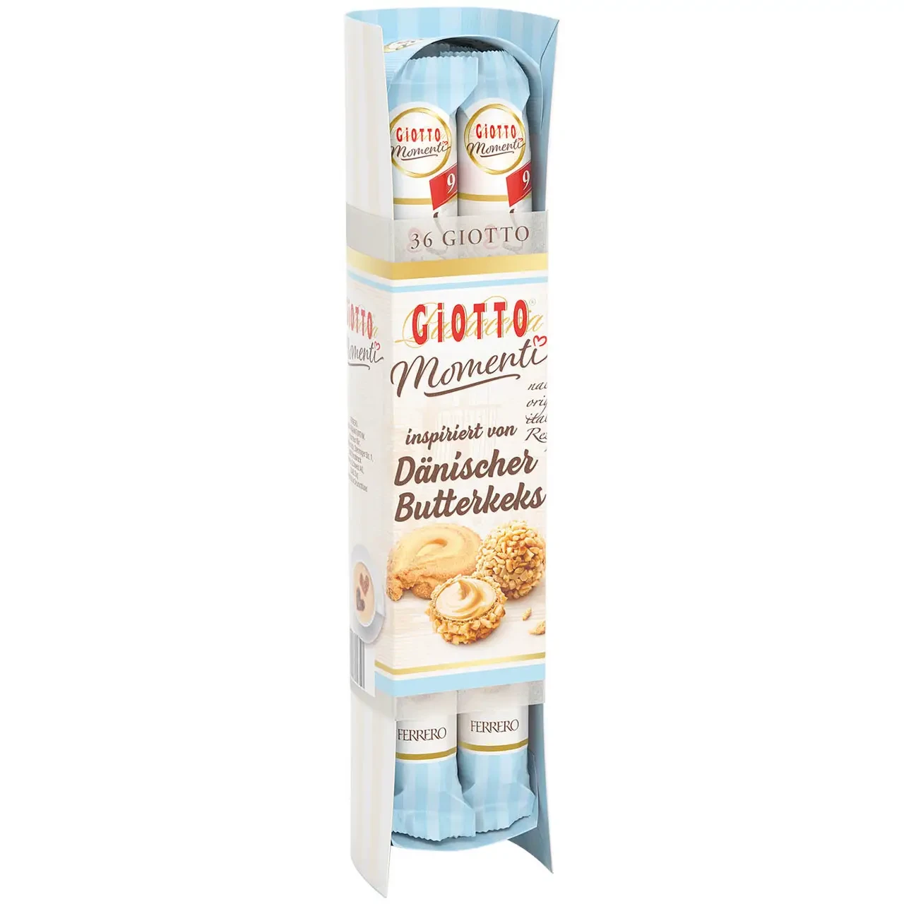 Цукерки Ferrero Giotto Momenti Danish Cookie 154g