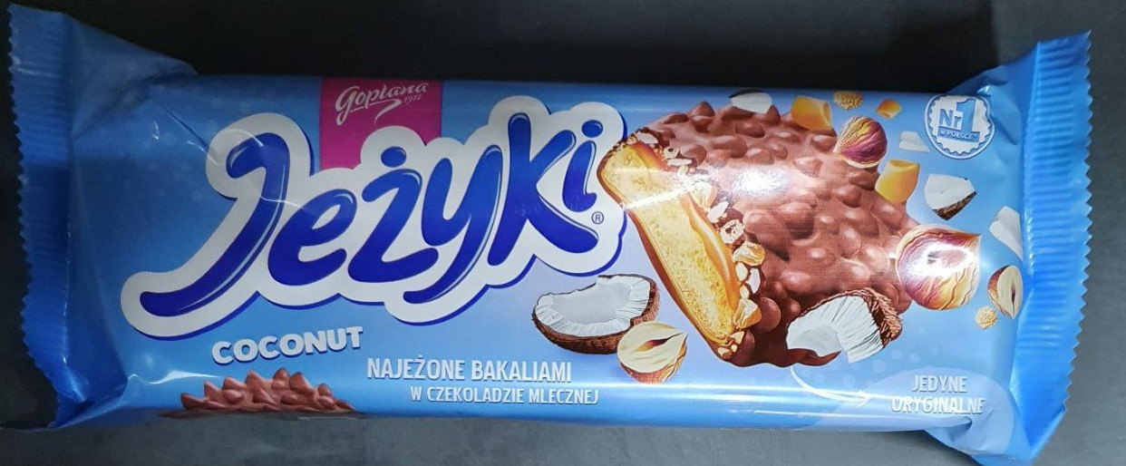 Печиво Goplana Jezyki Coconut 140гр.