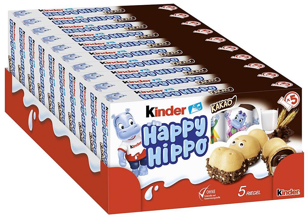 Блок Kinder Happy Hippo Cacao 10 x 103g