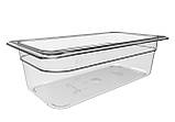 Гастроемкість GN 1/4-100 Полікарбонат Прозорий, фото 2
