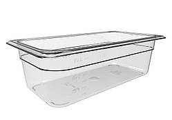 Гастроємність із полікарбонату GN 1/3-100 Прозорий