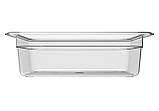 Гастроемкість GN 1/4-100 Полікарбонат Прозорий, фото 5