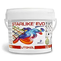 Эпоксидная затирка для плитки Litokol Starlike EVO 100 (экстра белый) 2,5 кг