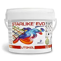 Епоксидна затирка для плитки Litokol Starlike EVO 100 (екстра білий) 2,5 кг