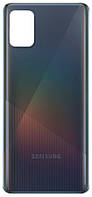 Задня кришка Samsung A515F Galaxy A51, чорна, Prism Crush Black, оригінал 100 % (Китай)