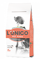 L-ÚNICO Salmon - Сухий корм з лососем для дорослих собак всіх порід 14 кг