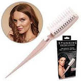 Пластиковий жіночий гребінець для надання об'єму Volum styler for amazing, фото 7