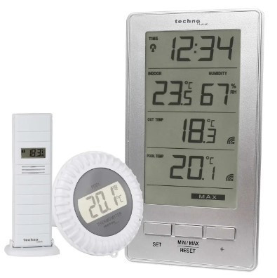 Термогигрометр Technoline серебристый, фото 1