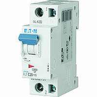 Автоматический выключатель Eaton PL7-C20/1N 2P 20A C 10kA 262750 (Moeller) модульный