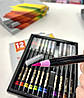 Акварельні маркери Aihao для скетчингу, фломастери-пензлики - набір для малювання 12 штук, фото 2