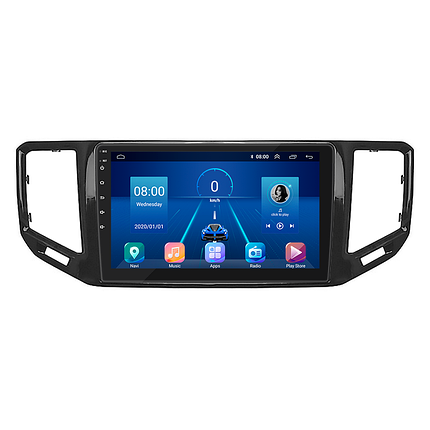 Магнітола 10" Lesko Volkswagen Teramont I 2017-2020 4/64Gb 4G Wi-Fi CarPlay Вольксваген Фольксваген Терамонт, фото 1