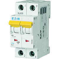 Автоматический выключатель Eaton PL7-D25/2 2P 25A D 10kA 263383 (Moeller) модульный