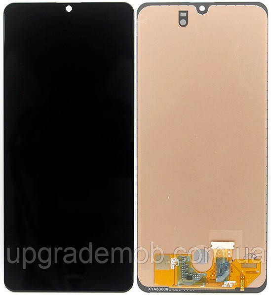 Дисплей модуль тачскрин Samsung A325 Galaxy A32 4G чорний TFT без функції відбитка пальця