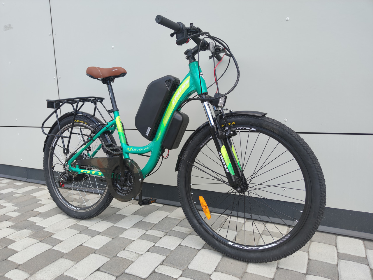 Електровелосипед "Еліт" 1000W 18АH 54V e-bike, фара led Круїз контроль Дорожній