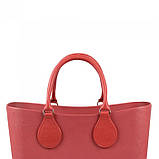 Якісні короткі трубчасті ручки 51 см, коричневі, фото 2