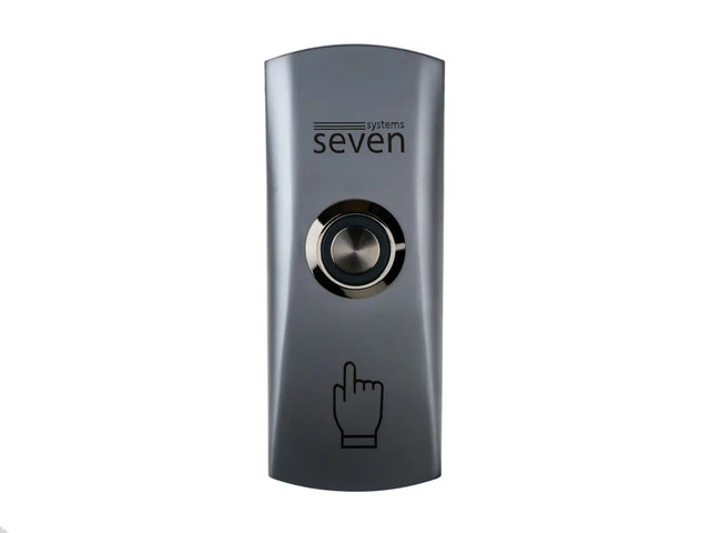 Кнопка виходу металева накладна для комплекту СКУД SEVEN KA-7816