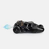 Машинка Бетмобіль. Колекційна машинка Batman BatMobile Tumbler Чорна, фото 5