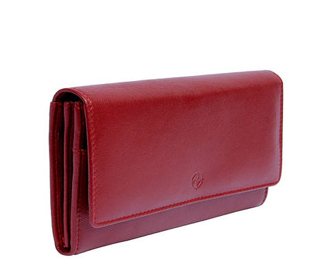 Портмоне шкіряне Cortina 5048 rosso червоний Tony Perotti, фото 1