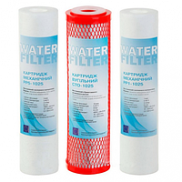 Комплект трех картриджей WATER FILTER