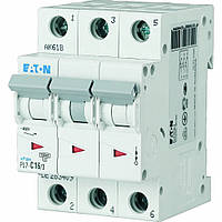 Автоматический выключатель Eaton PL7-C16/3 3P 16A C 10kA 263409 (Moeller)