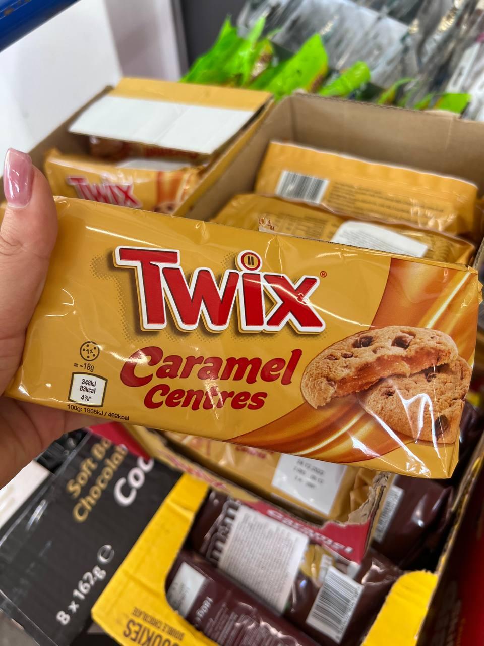 Печиво🍪Twix "caramel centres". 144 гр. Німеччина.