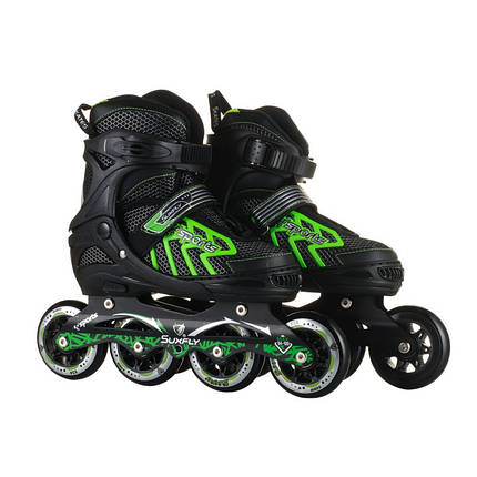 Роликові ковзани з колесами PU розмір S (31-34) розсувні, фото 2