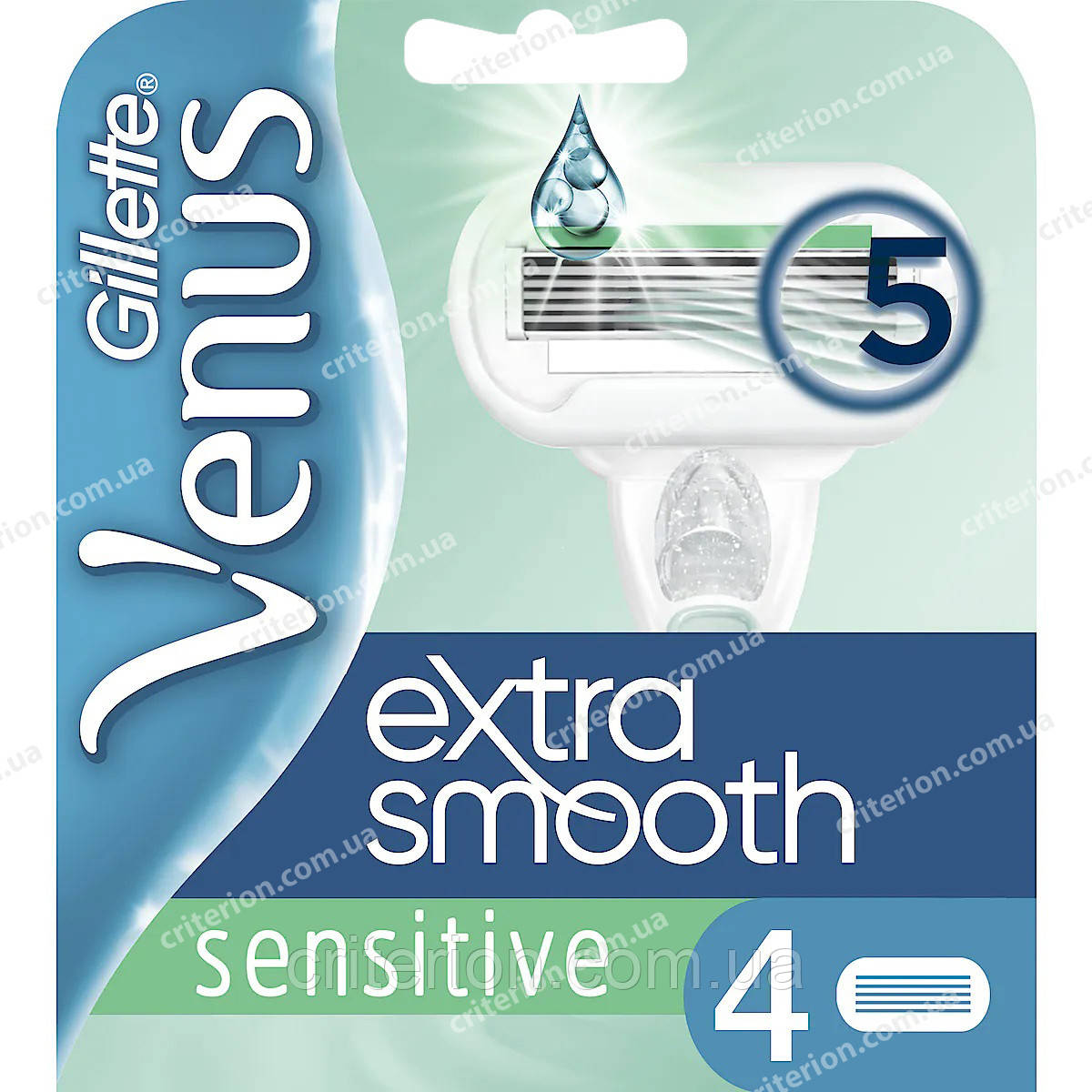 Gillette Venus 4 шт. в упаковці змінні жіночі касети для гоління Німеччина