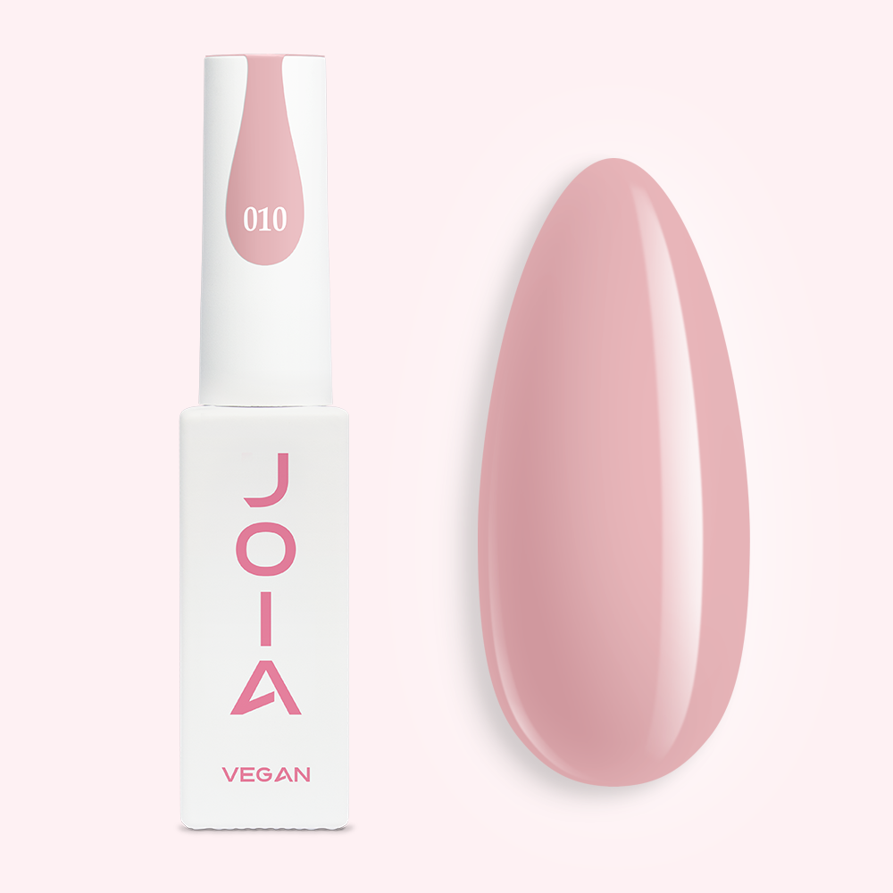 Гель-лак для нігтів JOIA vegan 010 (нюдовий), 6 мл