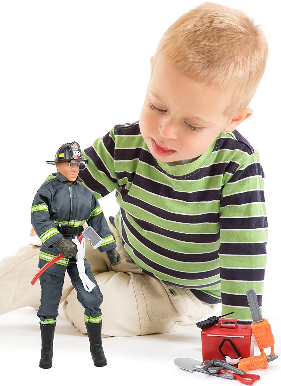 Лялька Пожежний рятівник Click N' Play Search & Rescue Firefighter