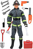 Лялька Пожежний рятівник Click N' Play Search & Rescue Firefighter, фото 4
