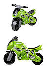 Надійний зелений мотоцикл-беговел дитині від 2 років Двоколісний З широкими колесами і ручкою для перенесення, фото 7