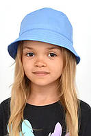Дитяча Панама для Хлопчиків та Дівчаток Колір Блакитний розмір 53. 54