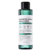 Кислотний очисний тонер Some By Mi AHA-BHA-PHA 30 Days Miracle Toner