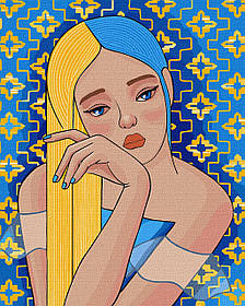 Картина по номерам." Непохитна ©mosyakart"  40*50см KHO4908