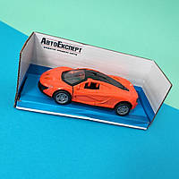 Іграшкова машинка Lamborghini Huracan АвтоЕксперт металева, інерція, помаранчева S 25099