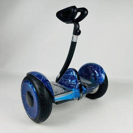 Гироскутер Ninebot Mini 10.5 дюймів синій космос 54v підсвічування додаток APP, фото 1