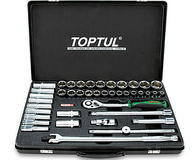 Набір інструменту 1/2", 41шт Toptul GCAD4102