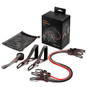 Набір еспандерів для фітнесу Way4you Power Bands Set 140 см (3 шт.)