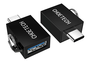 Адаптер CHOETECH Type-C to USB 3.0 OTG Black (CTK-OTG-BK)
