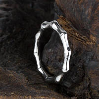 Женское кольцо в стиле Бамбук