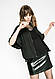 Літня вітрівка жіноча чорна Medicine - фото 3 - id-p1651374136